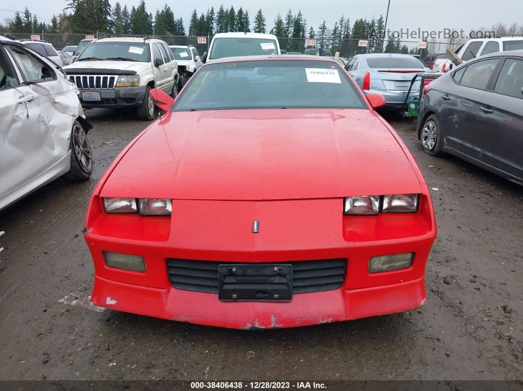 1991 Chevrolet Camaro Rs Красный vin: 1G1FP23T8ML103705