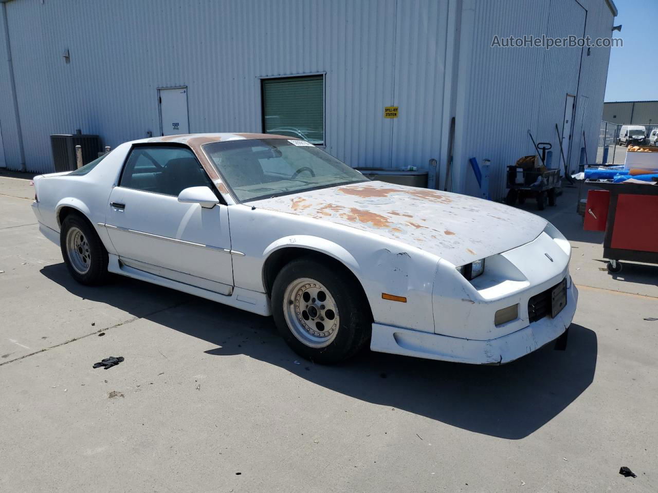 1991 Chevrolet Camaro Rs White vin: 1G1FP23T9ML199389