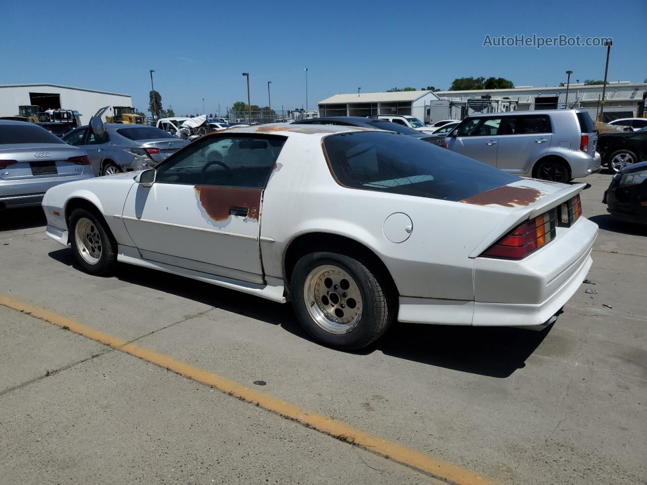 1991 Chevrolet Camaro Rs White vin: 1G1FP23T9ML199389