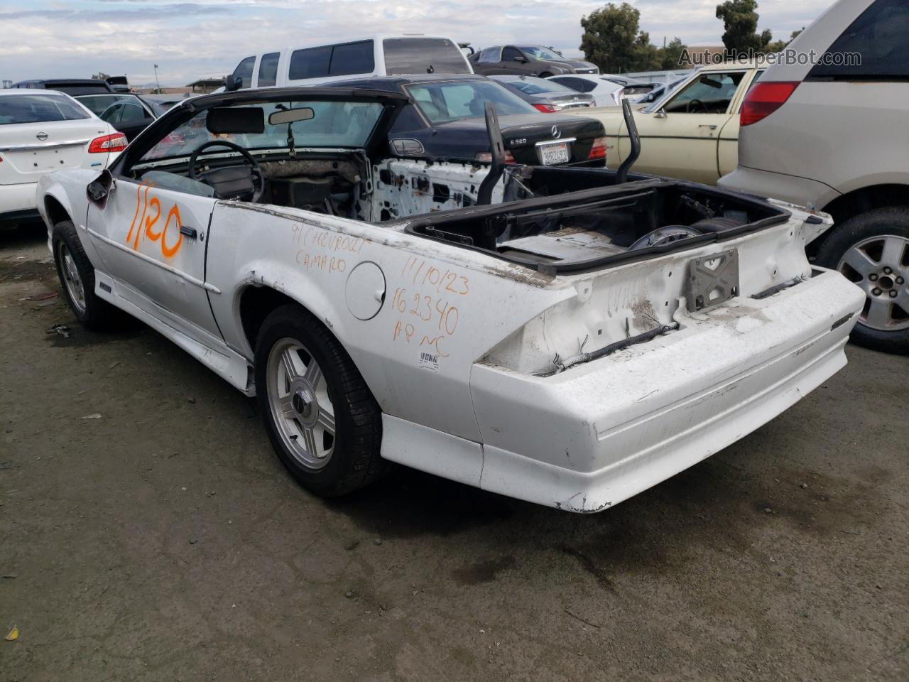 1991 Chevrolet Camaro Z28 Black vin: 1G1FP33F3ML162340