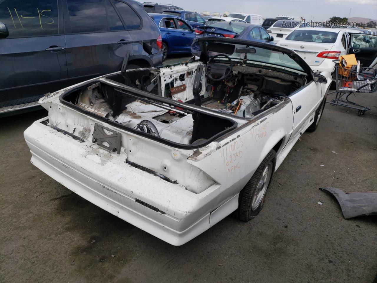 1991 Chevrolet Camaro Z28 Black vin: 1G1FP33F3ML162340