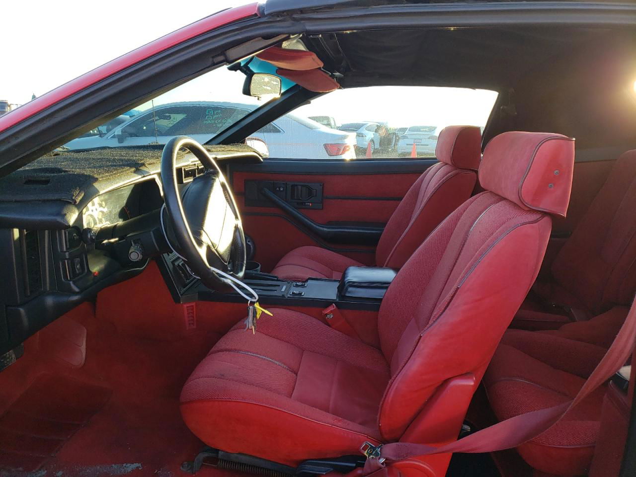 1991 Chevrolet Camaro Z28 Red vin: 1G1FP33F5ML185280