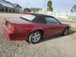 1991 Chevrolet Camaro Z28 Maroon vin: 1G1FP33F9ML143291