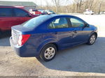 2013 Chevrolet Sonic Ls Auto Синий vin: 1G1JA5SG1D4194327