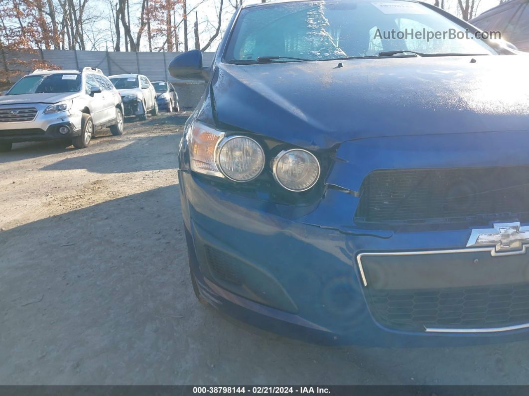 2013 Chevrolet Sonic Ls Auto Синий vin: 1G1JA5SG1D4194327