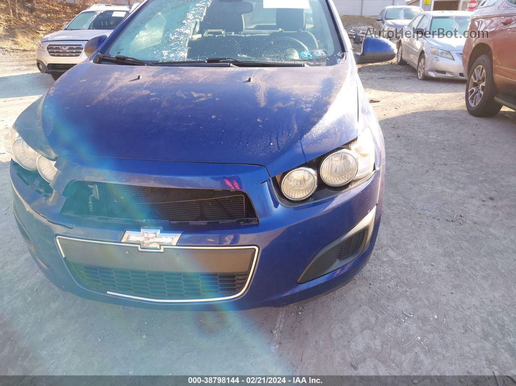 2013 Chevrolet Sonic Ls Auto Синий vin: 1G1JA5SG1D4194327