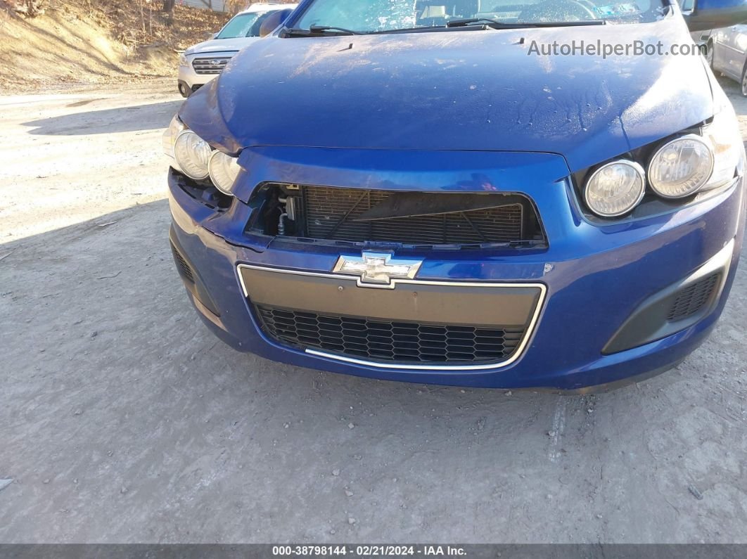 2013 Chevrolet Sonic Ls Auto Blue vin: 1G1JA5SG1D4194327