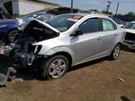 2013 Chevrolet Sonic Ls Silver vin: 1G1JA5SG5D4211145