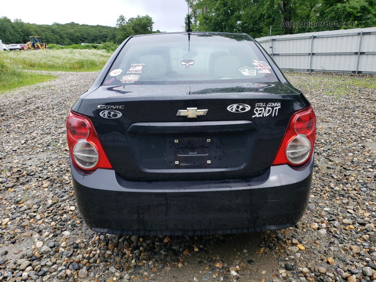 2013 Chevrolet Sonic Ls Black vin: 1G1JA5SG6D4208044