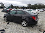 2013 Chevrolet Sonic Ls Black vin: 1G1JA5SG7D4241036