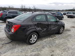 2013 Chevrolet Sonic Ls Black vin: 1G1JA5SG7D4241036