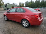 2013 Chevrolet Sonic Ls Red vin: 1G1JA5SG8D4157758