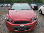 2013 Chevrolet Sonic Ls Red vin: 1G1JA5SG8D4157758