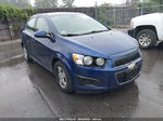 2013 Chevrolet Sonic Ls Blue vin: 1G1JA5SG8D4243068