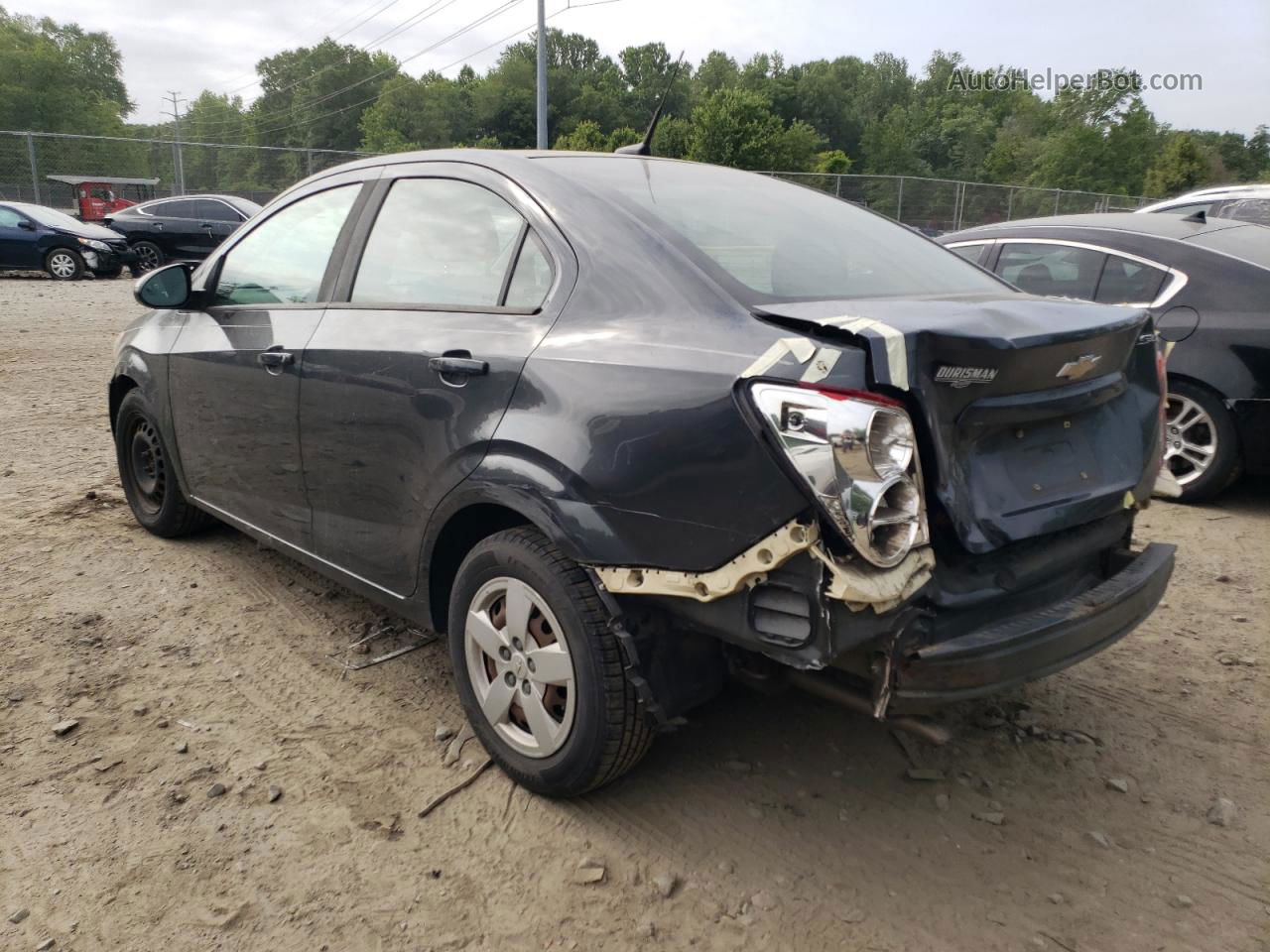 2014 Chevrolet Sonic Ls Gray vin: 1G1JA5SG8E4118766