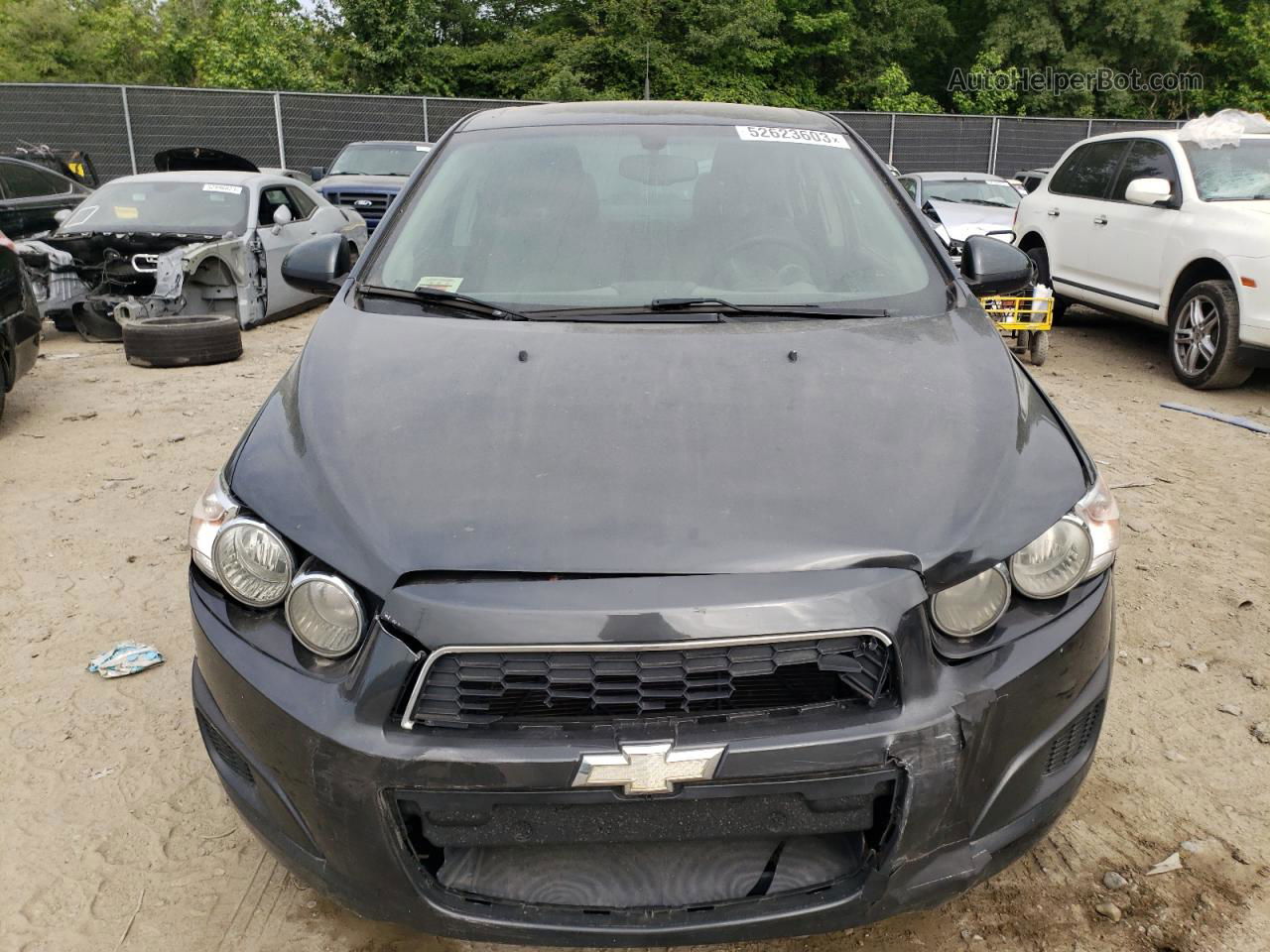 2014 Chevrolet Sonic Ls Серый vin: 1G1JA5SG8E4118766