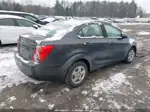 2013 Chevrolet Sonic Ls Auto Gray vin: 1G1JA5SGXD4124874