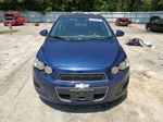 2013 Chevrolet Sonic Ls Blue vin: 1G1JA5SH0D4100835