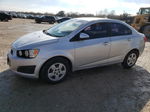 2013 Chevrolet Sonic Ls Silver vin: 1G1JA5SH0D4150084