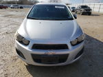 2013 Chevrolet Sonic Ls Silver vin: 1G1JA5SH0D4150084