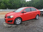 2014 Chevrolet Sonic Ls Red vin: 1G1JA5SH0E4134291