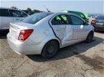 2013 Chevrolet Sonic Ls Серебряный vin: 1G1JA5SH1D4155908