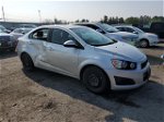 2013 Chevrolet Sonic Ls Silver vin: 1G1JA5SH1D4155908