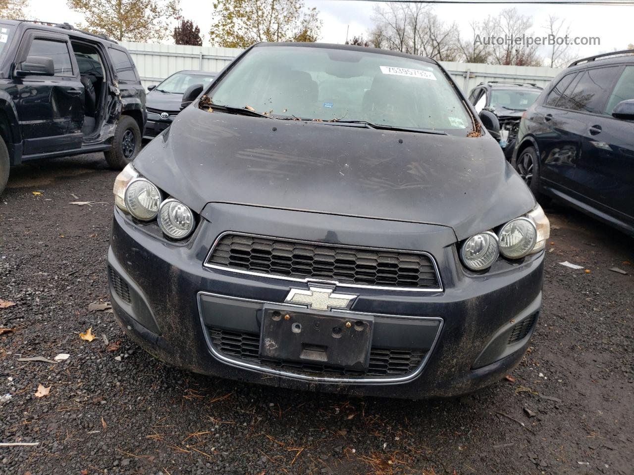 2013 Chevrolet Sonic Ls Черный vin: 1G1JA5SH2D4199562