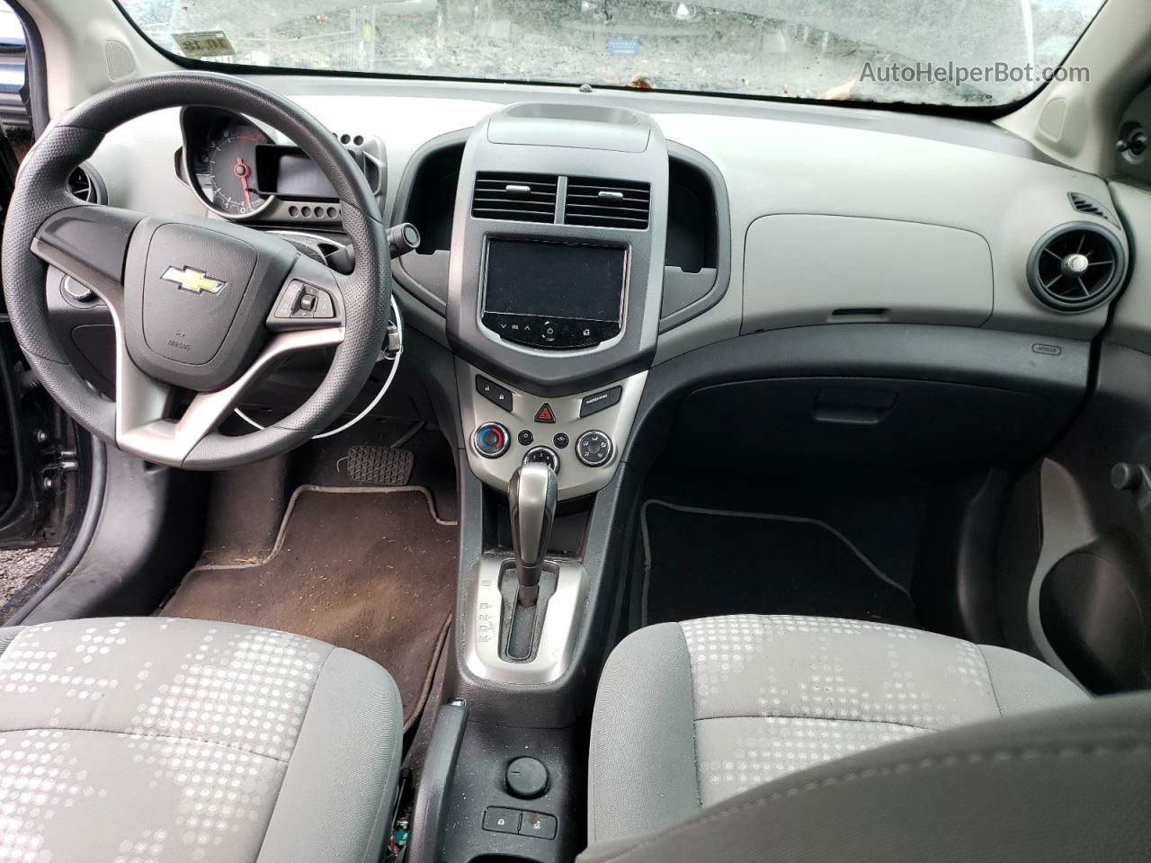 2013 Chevrolet Sonic Ls Черный vin: 1G1JA5SH2D4199562