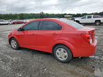 2013 Chevrolet Sonic Ls Red vin: 1G1JA5SH3D4152203