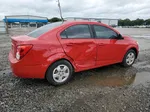 2013 Chevrolet Sonic Ls Red vin: 1G1JA5SH3D4152203