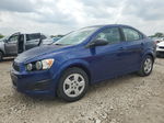 2013 Chevrolet Sonic Ls Blue vin: 1G1JA5SH3D4245027