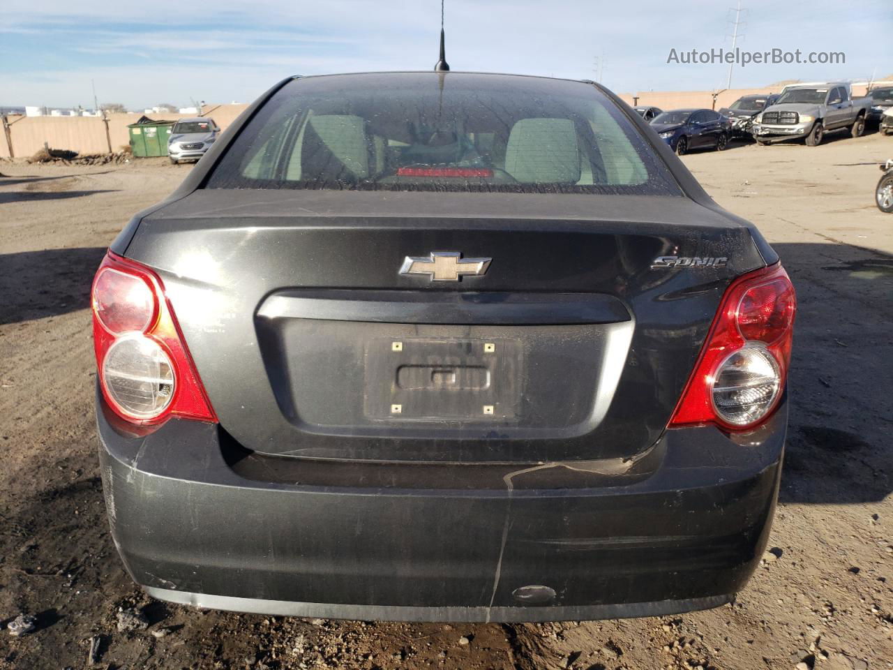 2014 Chevrolet Sonic Ls Charcoal vin: 1G1JA5SH3E4207900