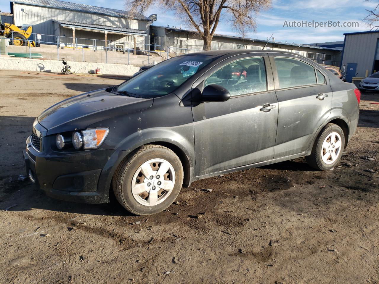 2014 Chevrolet Sonic Ls Charcoal vin: 1G1JA5SH3E4207900