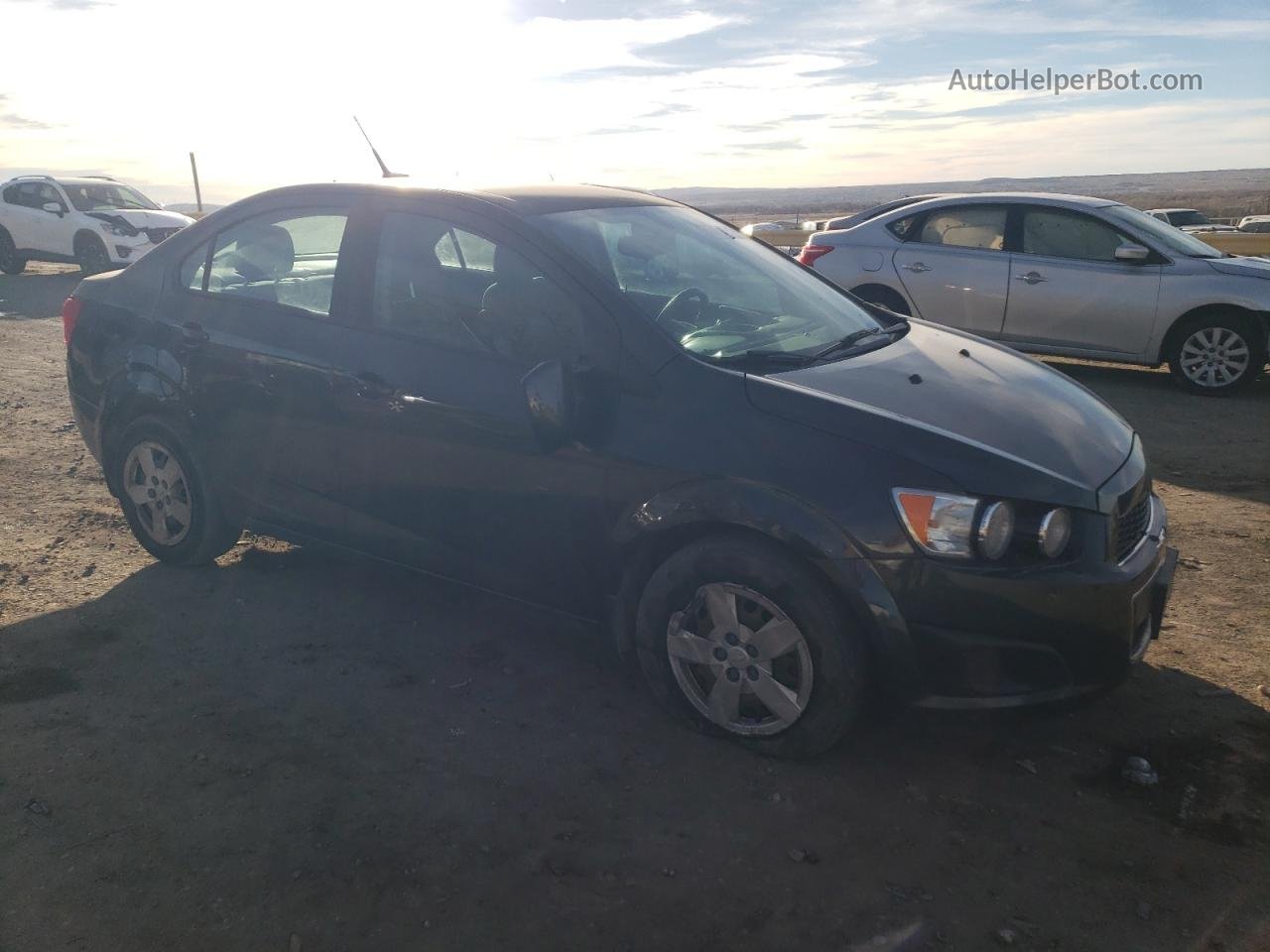 2014 Chevrolet Sonic Ls Charcoal vin: 1G1JA5SH3E4207900