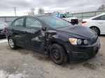 2013 Chevrolet Sonic Ls Black vin: 1G1JA5SH4D4153392