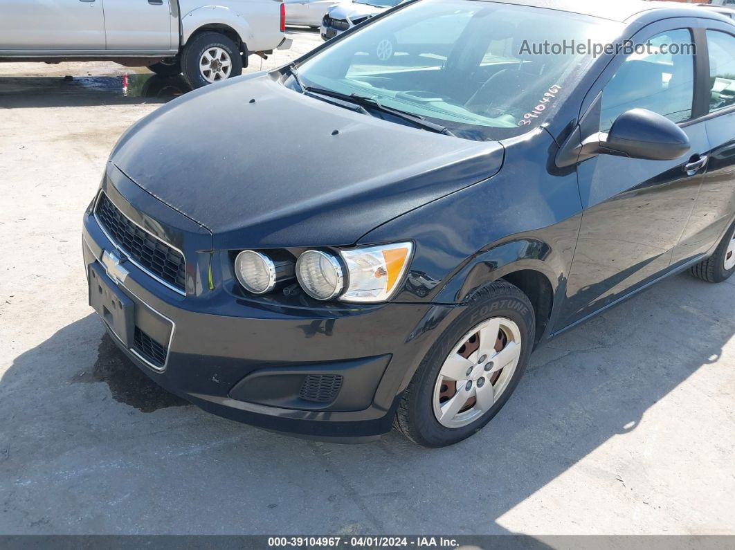 2014 Chevrolet Sonic Ls Auto Black vin: 1G1JA5SH4E4171621