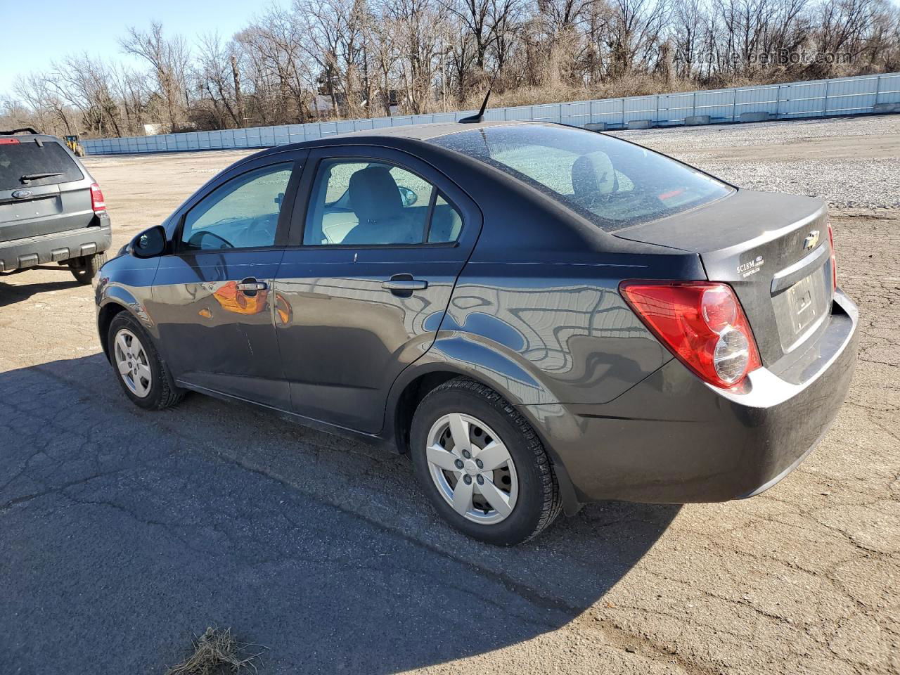 2013 Chevrolet Sonic Ls Gray vin: 1G1JA5SH5D4156253