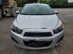 2013 Chevrolet Sonic Ls Silver vin: 1G1JA5SH5D4236099