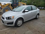 2013 Chevrolet Sonic Ls Silver vin: 1G1JA5SH5D4236099