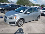 2013 Chevrolet Sonic Ls Silver vin: 1G1JA5SH5D4246230