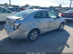 2013 Chevrolet Sonic Ls Silver vin: 1G1JA5SH5D4246230