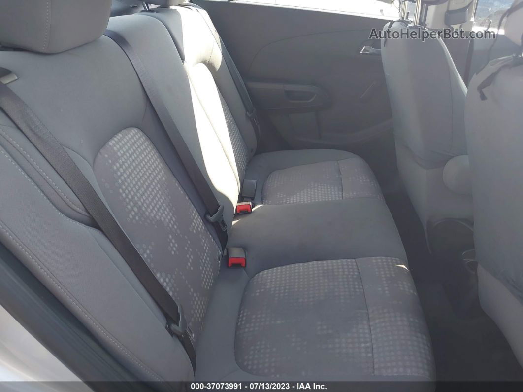 2013 Chevrolet Sonic Ls Серебряный vin: 1G1JA5SH5D4246230