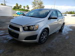 2013 Chevrolet Sonic Ls Silver vin: 1G1JA5SH6D4230280