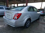 2013 Chevrolet Sonic Ls Silver vin: 1G1JA5SH6D4230280