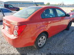 2013 Chevrolet Sonic Ls Auto Orange vin: 1G1JA5SH7D4151796