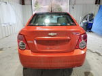 2013 Chevrolet Sonic Ls Orange vin: 1G1JA5SH7D4200009