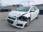 2014 Chevrolet Sonic Ls Auto White vin: 1G1JA5SH7E4181303