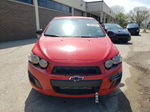 2013 Chevrolet Sonic Ls Red vin: 1G1JA5SH8D4184208