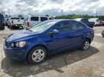 2013 Chevrolet Sonic Ls Blue vin: 1G1JA5SH8D4201623